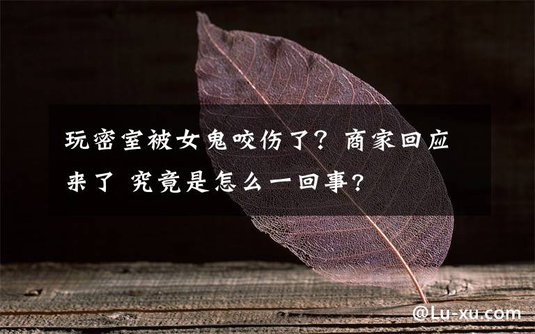 玩密室被女鬼咬伤了?商家回应来了 究竟是怎么一回事?