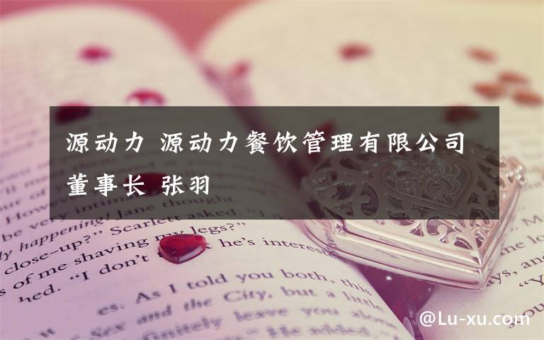 源动力 源动力餐饮管理有限公司董事长 张羽