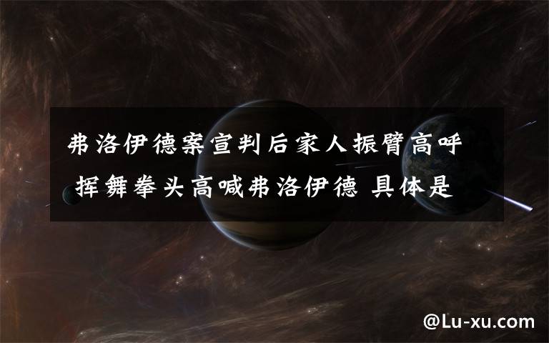 弗洛伊德案宣判后家人振臂高呼 挥舞拳头高喊弗洛伊德 具体是什么情况?