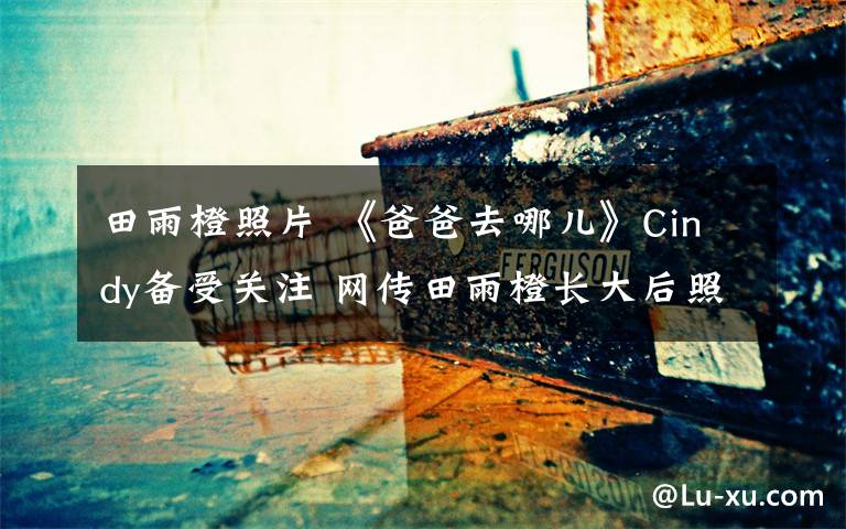 田雨橙照片 《爸爸去哪儿》Cindy备受关注 网传田雨橙长大后照片