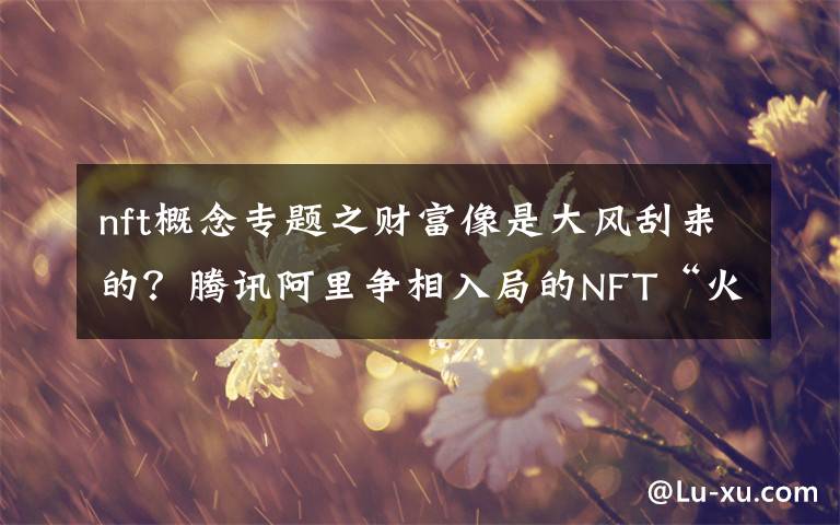 nft概念专题之财富像是大风刮来的?腾讯阿里争相入局的NFT“火出圈”