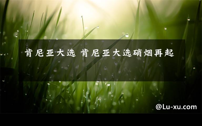 肯尼亚大选 肯尼亚大选硝烟再起