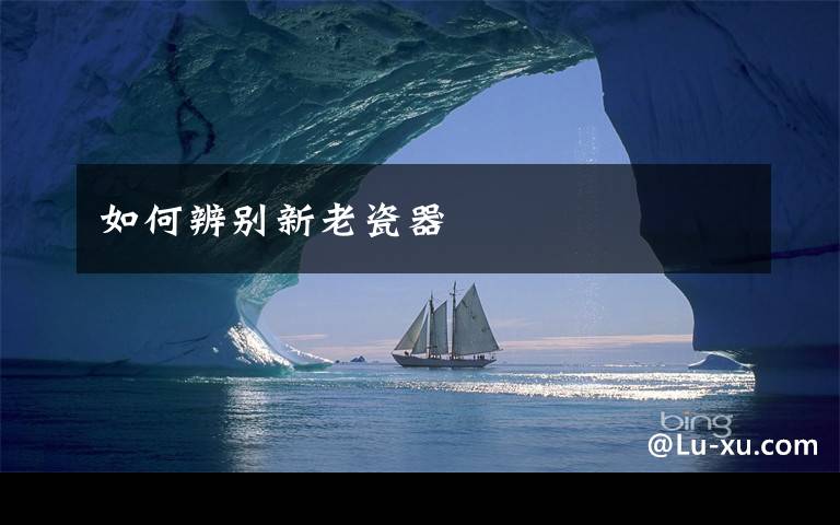 如何辨别新老瓷器