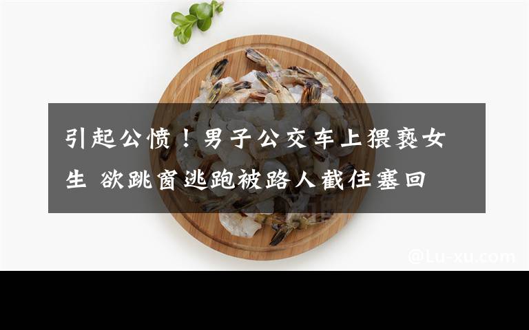 引起公愤!男子公交车上猥亵女生 欲跳窗逃跑被路人截住塞回