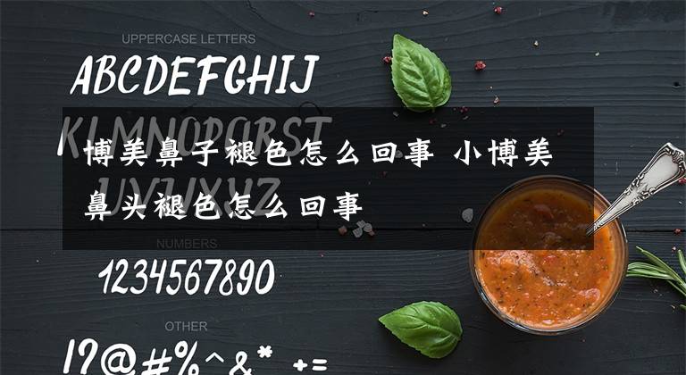 博美鼻子褪色怎么回事 小博美鼻头褪色怎么回事