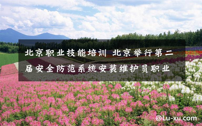北京职业技能培训 北京举行第二届安全防范系统安装维护员职业技能竞赛