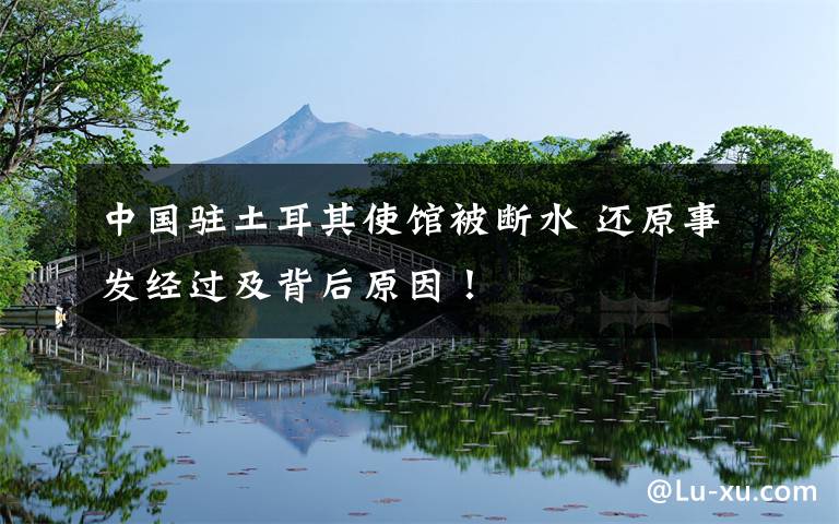 中国驻土耳其使馆被断水 还原事发经过及背后原因!