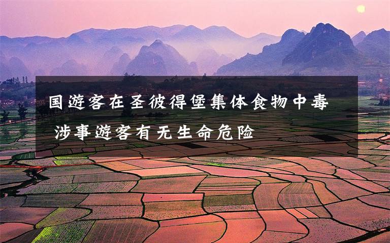 国游客在圣彼得堡集体食物中毒 涉事游客有无生命危险