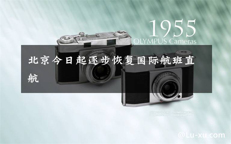 北京今日起逐步恢复国际航班直航