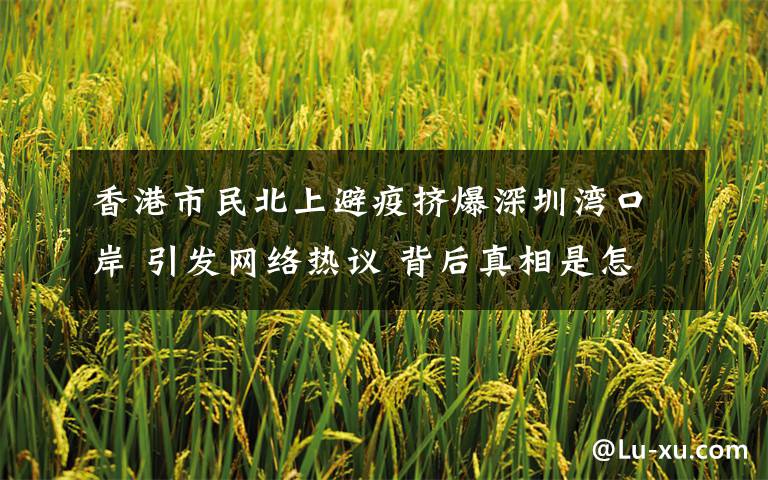 香港市民北上避疫挤爆深圳湾口岸 引发网络热议 背后真相是怎样的