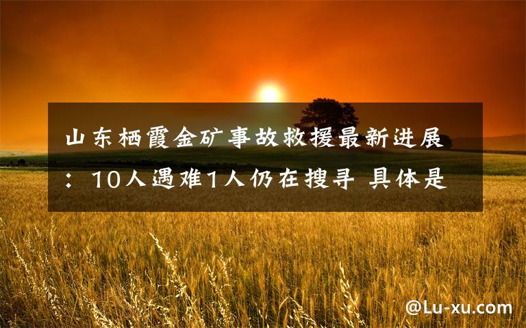 山东栖霞金矿事故救援最新进展：10人遇难1人仍在搜寻 具体是啥情况?