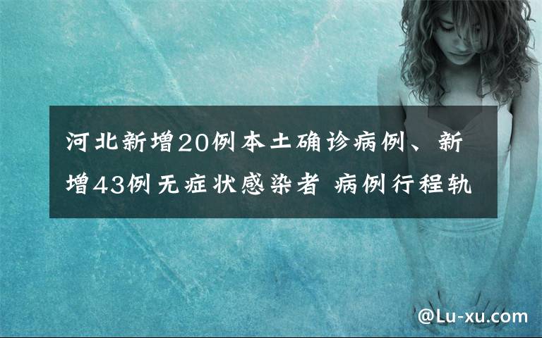 河北新增20例本土确诊病例、新增43例无症状感染者 病例行程轨迹公布