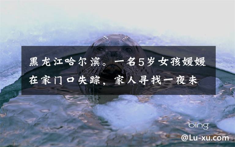 黑龙江哈尔滨。一名5岁女孩媛媛在家门口失踪,家人寻找一夜未果报警求助。次日,媛媛回到家时她