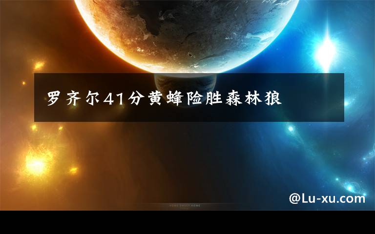 罗齐尔41分黄蜂险胜森林狼
