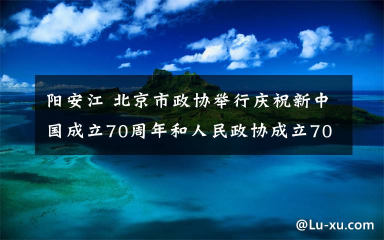 阳安江 北京市政协举行庆祝新中国成立70周年和人民政协成立70周年联欢会 吉林参加