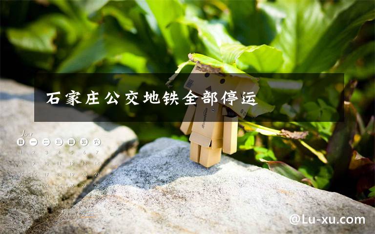 石家庄公交地铁全部停运