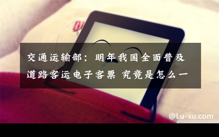 交通运输部:明年我国全面普及道路客运电子客票 究竟是怎么一回事?
