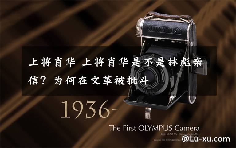 上将肖华 上将肖华是不是林彪亲信?为何在文革被批斗