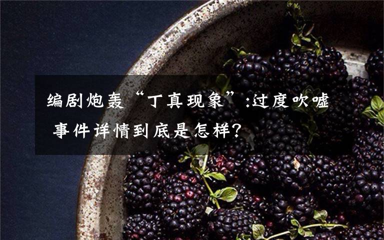 编剧炮轰“丁真现象”:过度吹嘘 事件详情到底是怎样?