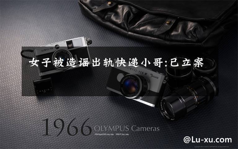 女子被造谣出轨快递小哥:已立案