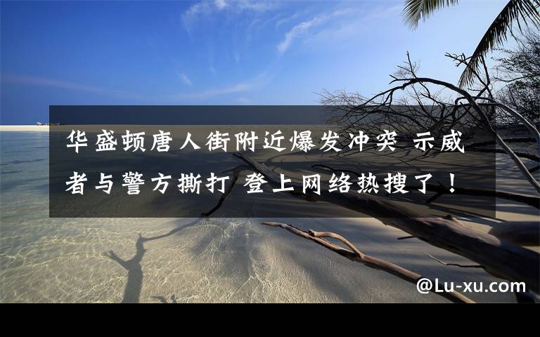 华盛顿唐人街附近爆发冲突 示威者与警方撕打 登上网络热搜了!