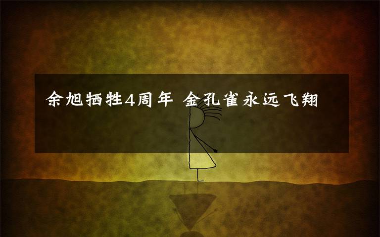 余旭牺牲4周年 金孔雀永远飞翔