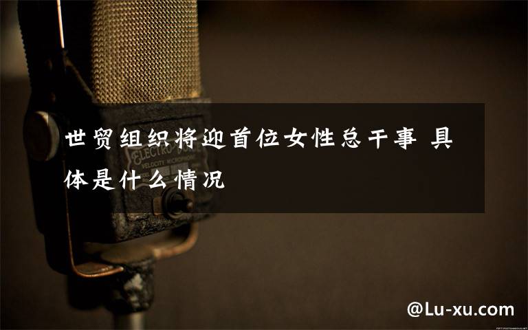 世贸组织将迎首位女性总干事 具体是什么情况