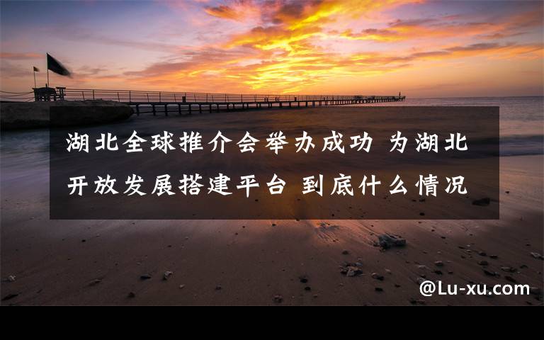 湖北全球推介会举办成功 为湖北开放发展搭建平台 到底什么情况呢?