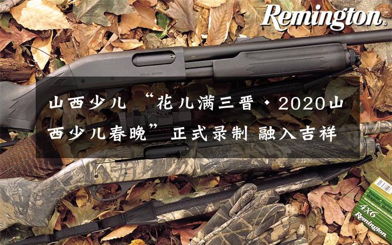 山西少儿 “花儿满三晋·2020山西少儿春晚”正式录制 融入吉祥物“鼎鼎”元素