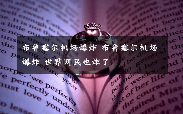 布鲁塞尔机场爆炸 布鲁塞尔机场爆炸 世界网民也炸了