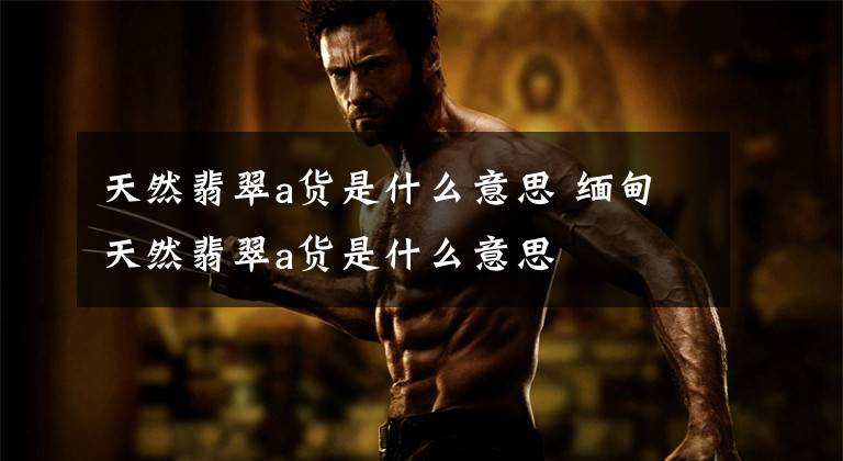 天然翡翠a货是什么意思 缅甸天然翡翠a货是什么意思