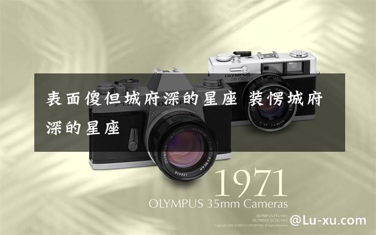 表面傻但城府深的星座 装愣城府深的星座