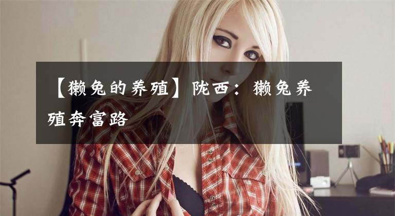 【獭兔的养殖】陇西：獭兔养殖奔富路