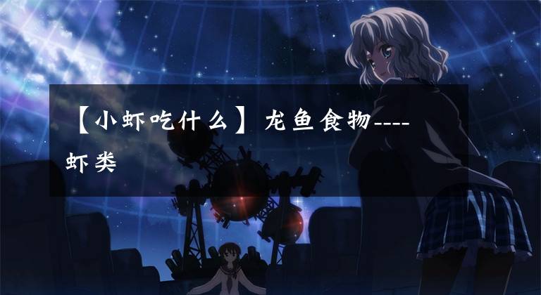 【小虾吃什么】龙鱼食物----虾类