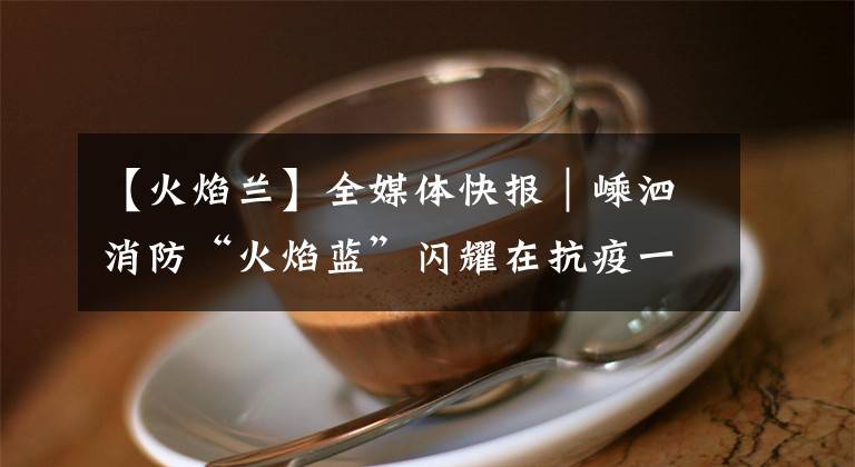 【火焰兰】全媒体快报｜嵊泗消防“火焰蓝”闪耀在抗疫一线