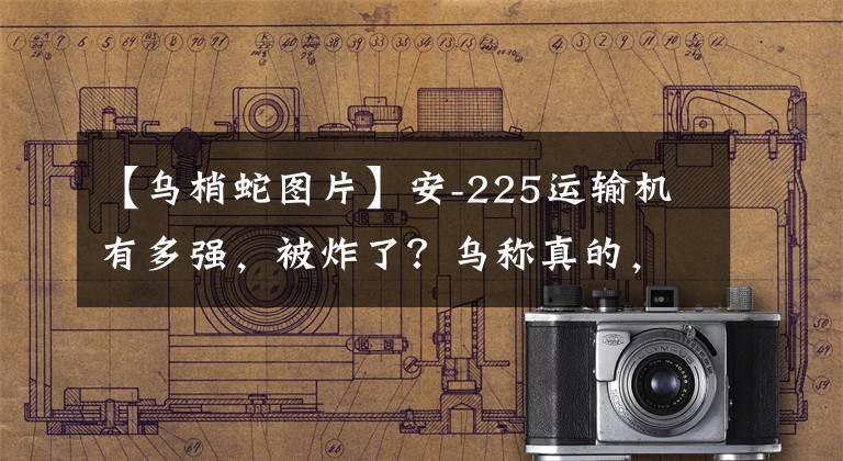 【乌梢蛇图片】安-225运输机有多强,被炸了?乌称真的,俄媒称摧毁照片是假的