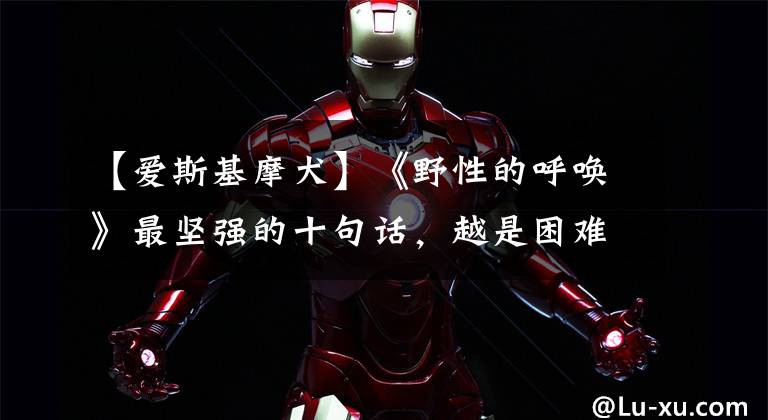 【爱斯基摩犬】《野性的呼唤》最坚强的十句话,越是困难,越不能屈服