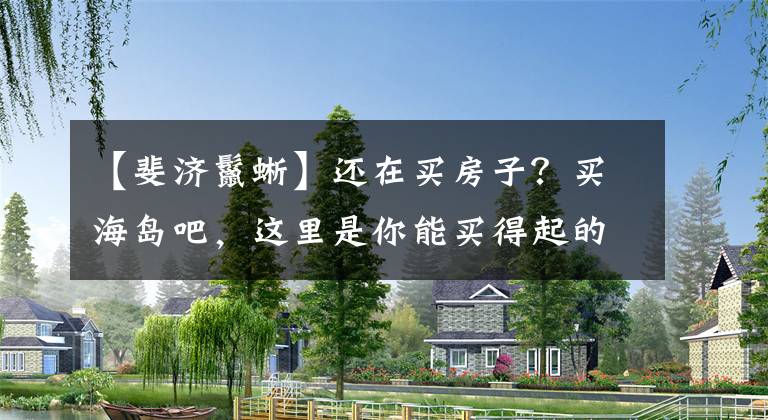 【斐济鬣蜥】还在买房子?买海岛吧,这里是你能买得起的12个在售的岛屿