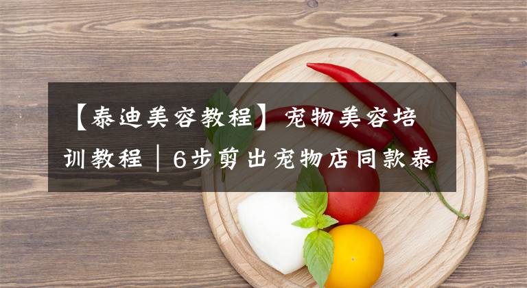 【泰迪美容教程】宠物美容培训教程｜6步剪出宠物店同款泰迪造型
