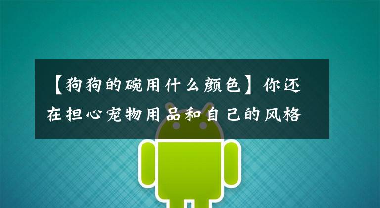 【狗狗的碗用什么颜色】你还在担心宠物用品和自己的风格不协调吗？快来看看这个专业宠物屋！