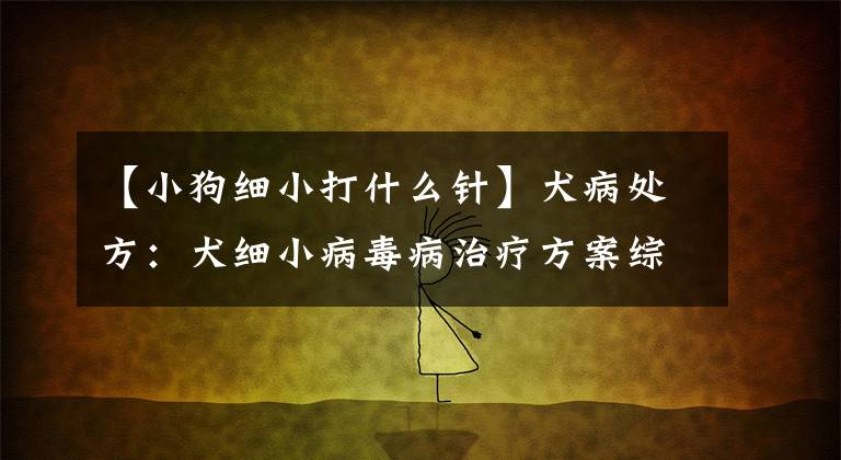 【小狗细小打什么针】犬病处方:犬细小病毒病治疗方案综述