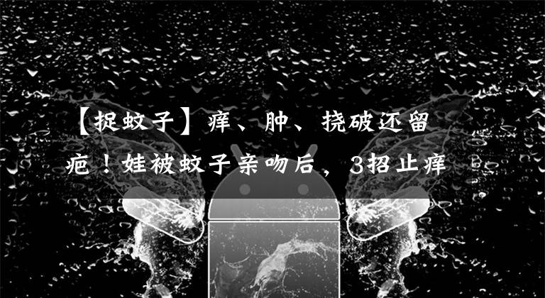 【捉蚊子】痒、肿、挠破还留疤！娃被蚊子亲吻后，3招止痒、消肿