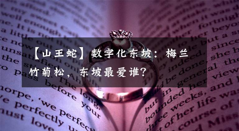 【山王蛇】数字化东坡：梅兰竹菊松，东坡最爱谁？