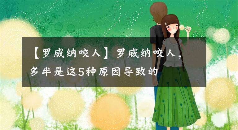 【罗威纳咬人】罗威纳咬人,多半是这5种原因导致的