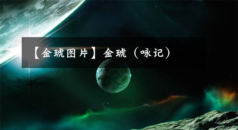 【金琥图片】金琥(咏记)