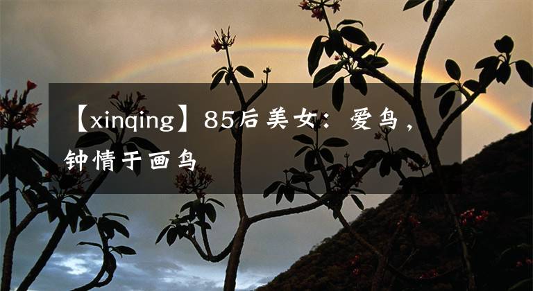 【xinqing】85后美女：爱鸟，钟情于画鸟