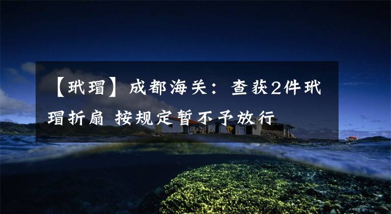 【玳瑁】成都海关：查获2件玳瑁折扇 按规定暂不予放行