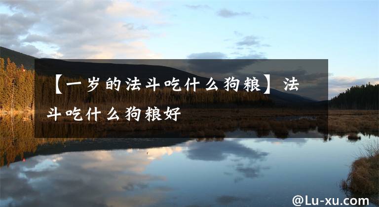 【一岁的法斗吃什么狗粮】法斗吃什么狗粮好