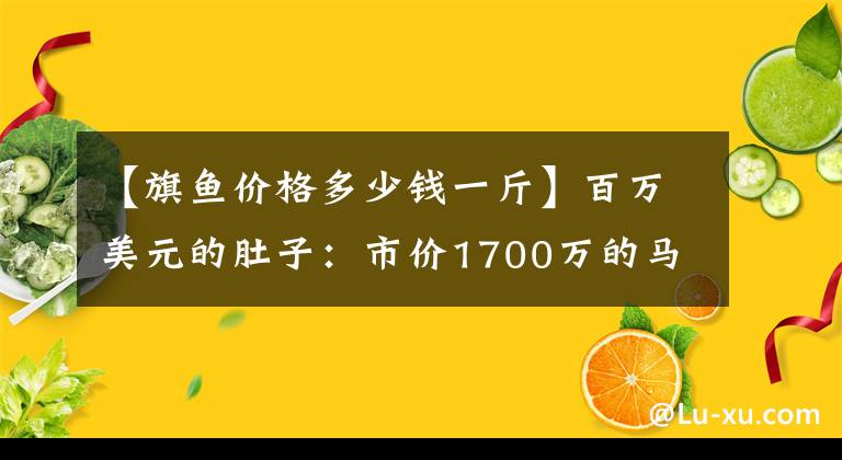 【旗鱼价格多少钱一斤】百万美元的肚子：市价1700万的马林鱼被不知情的村民吃了