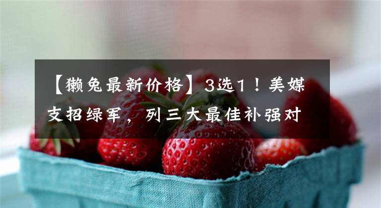 【獭兔最新价格】3选1！美媒支招绿军，列三大最佳补强对象，抢奥迪助獭兔争冠？